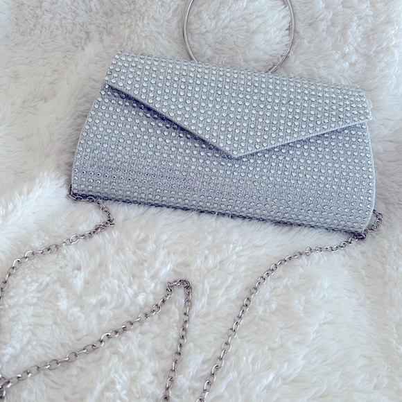 Jessica McClintock Crossbody Clutch Purse - Picture 7 of 7